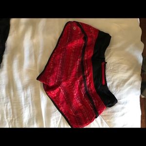 Lululemon shorts size 8